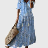 Amalia | Robe Maxi Vintage Bohème