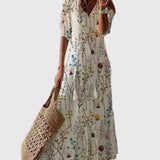 Amalia | Robe Maxi Vintage Bohème