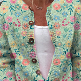 Angela™ | Cardigan Vintage à Fleurs pour Femmes
