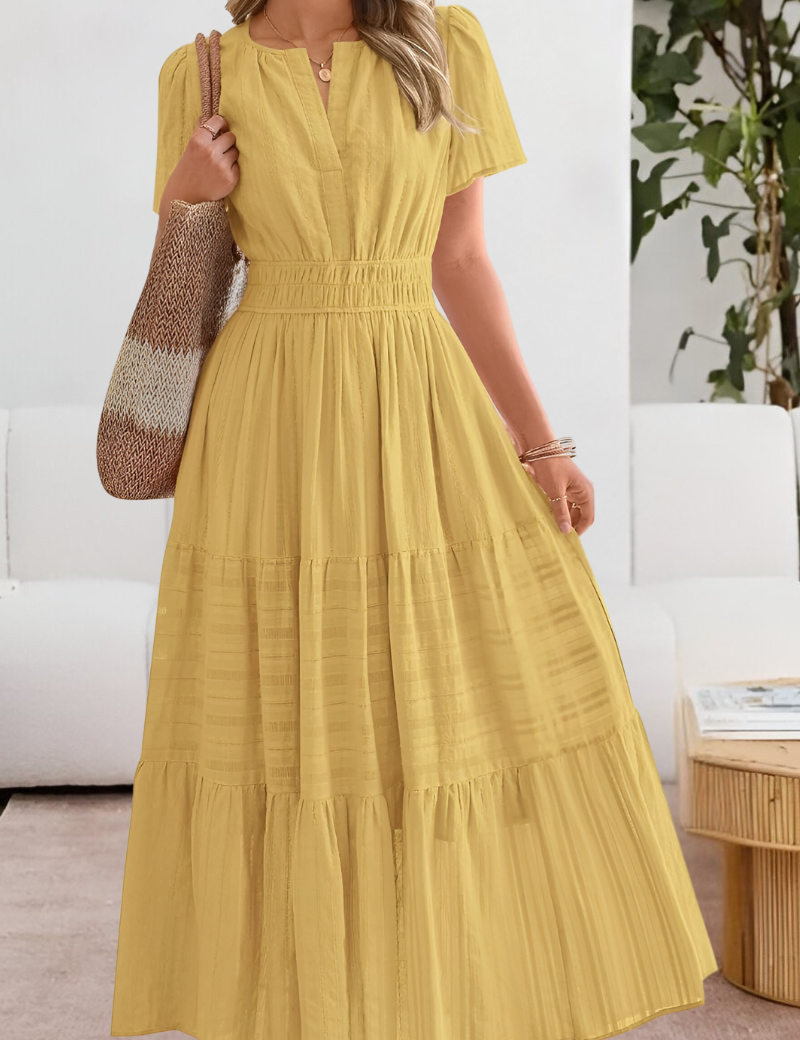 Emma - Robe Boho Été Élégante