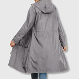 Julia | Manteau Trench Stylé avec Capuche