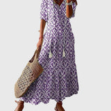 Amalia | Robe Maxi Vintage Bohème