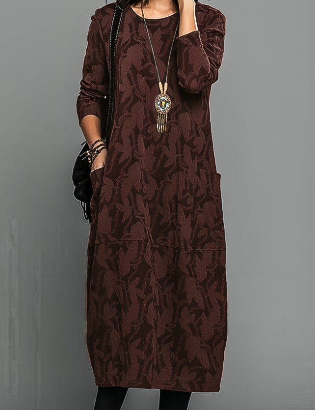 Antonia™ | Robe d'hiver douce avec poches