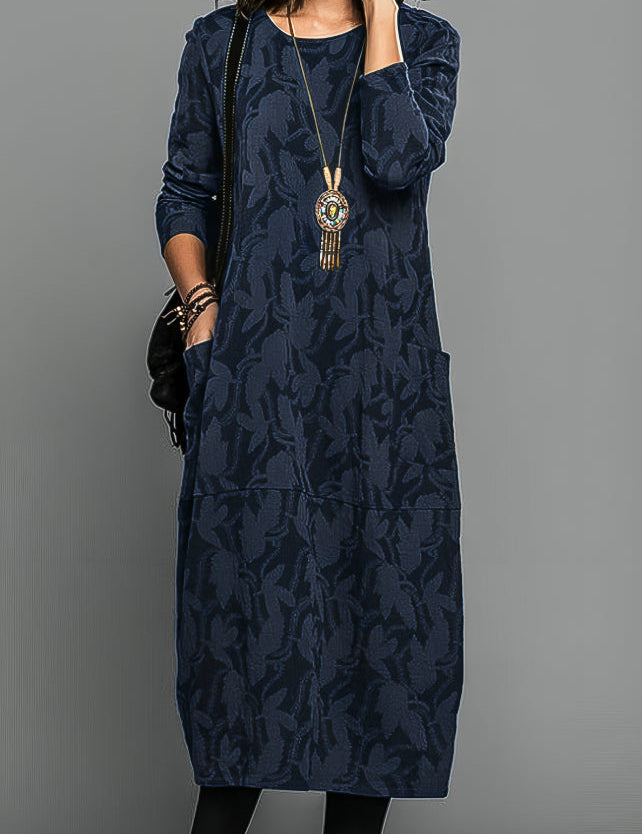 Antonia™ | Robe d'hiver douce avec poches