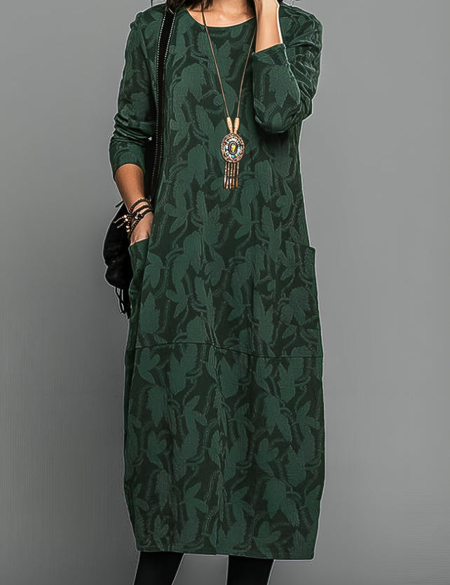 Antonia™ | Robe d'hiver douce avec poches