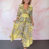 Anita™ | Élégante robe maxi boho avec ceinture