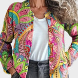 Ivanka™ - Cardigan avec motif artistique
