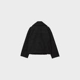 Aria | Manteau Court en Laine pour l'Hiver