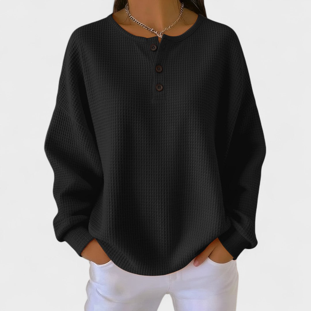 Piper | Pull en Maille Waffle Confortable