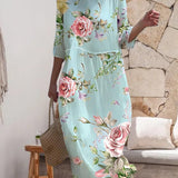 Lavinia™ | Robe d'été élégante avec imprimé floral