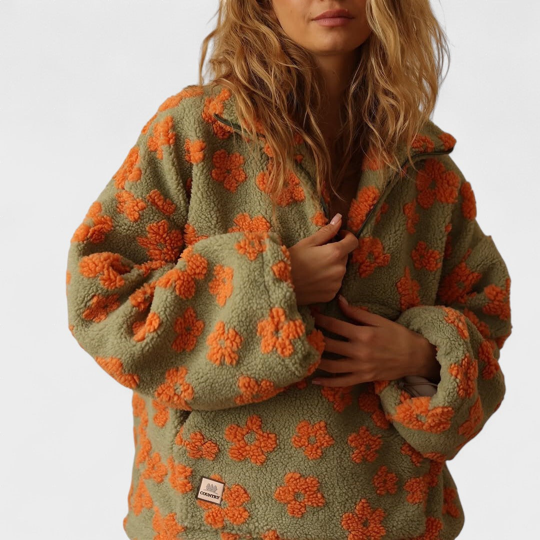 Daisy | Pull en polaire Bloom