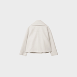 Aria | Manteau Court en Laine pour l'Hiver