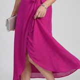 Priya | Robe midi à manches courtes et imprimé floral