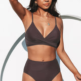Rachelle - Ensemble de bikini taille haute