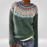 Blanche | Pull en tricot vintage