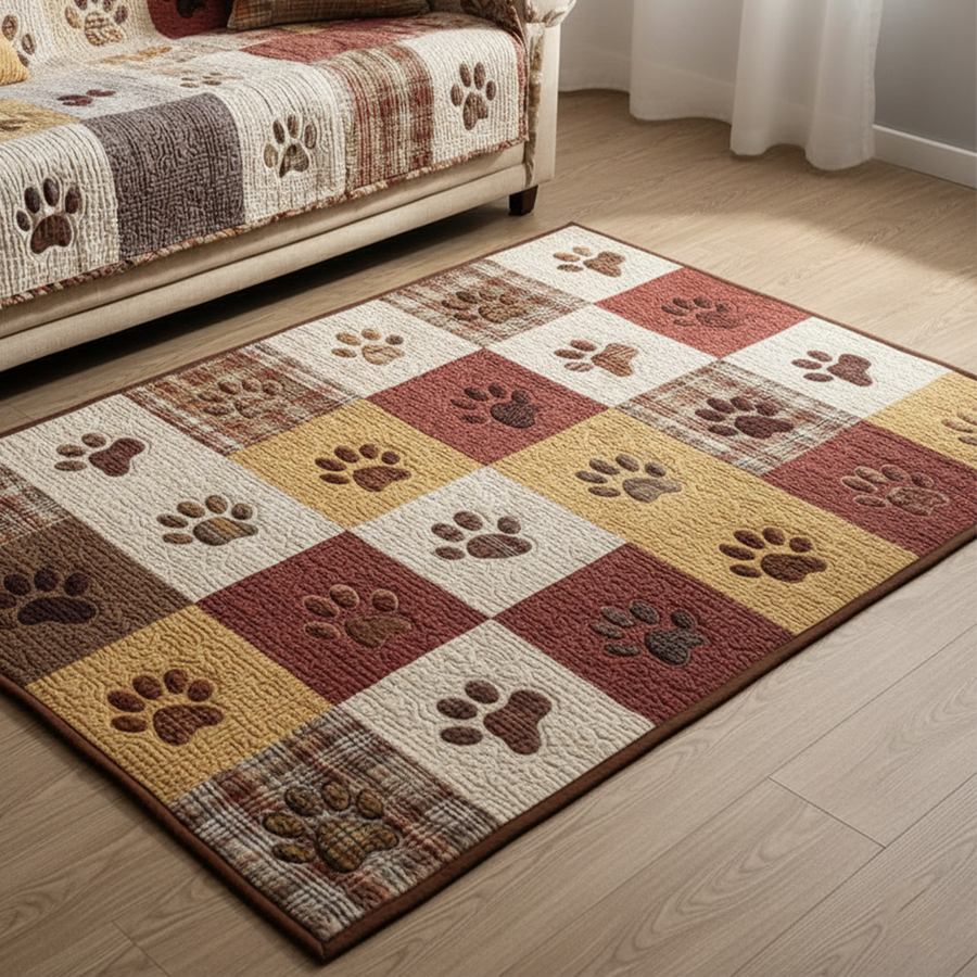 Adorable Paw Area Rug NCU0NT11185