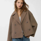 Alberte | Manteau à Double Poitrine