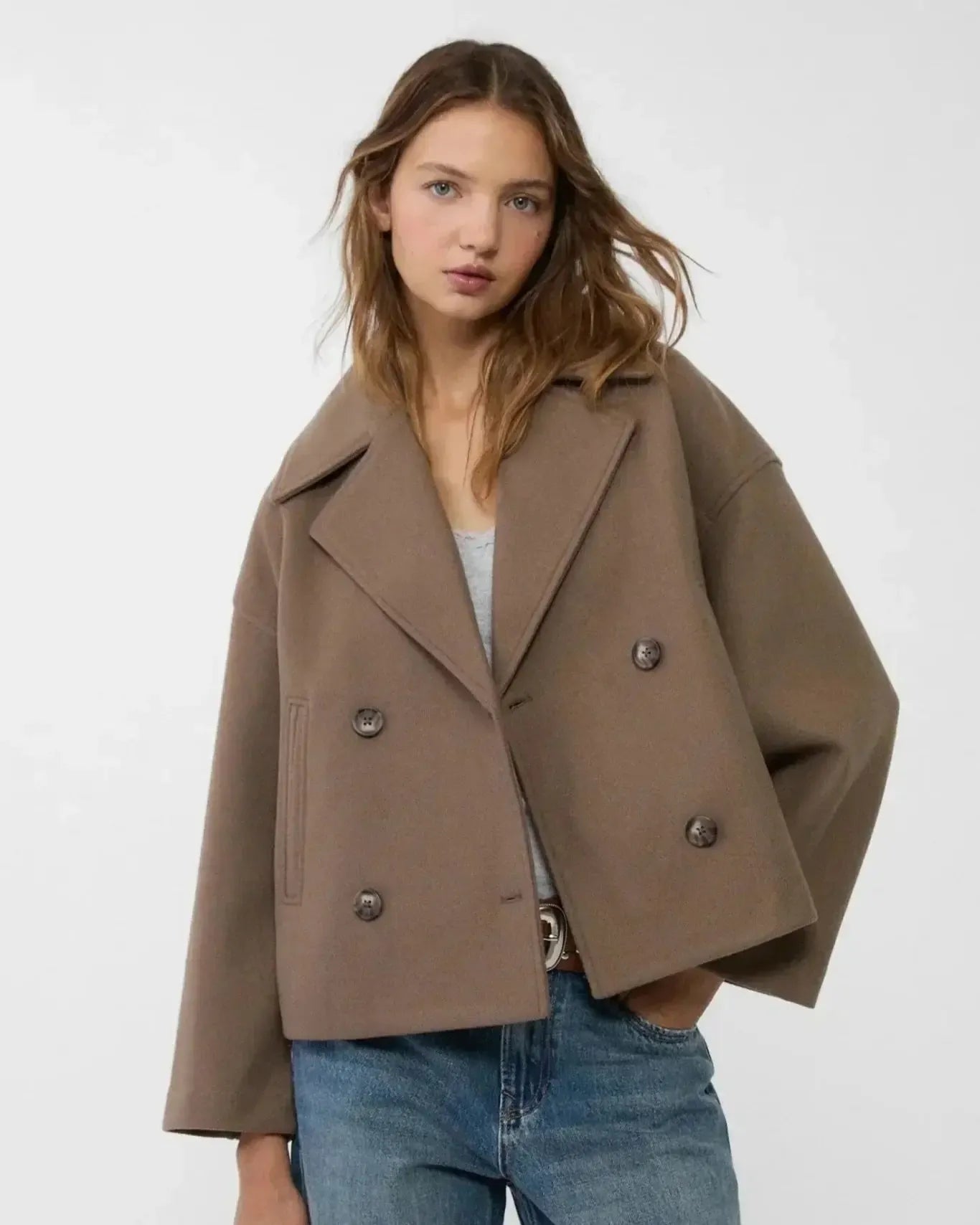 Alberte | Manteau à Double Poitrine