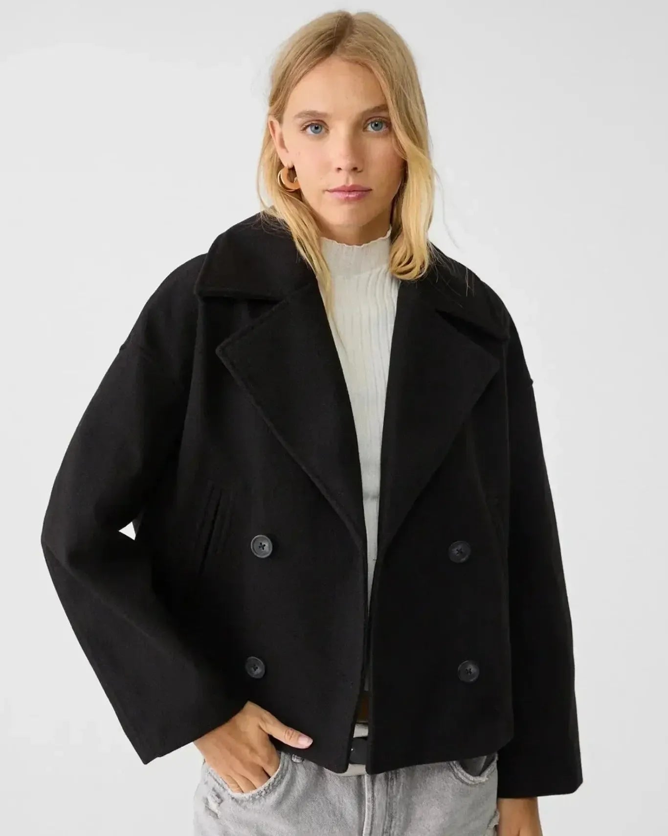 Alberte | Manteau à Double Poitrine