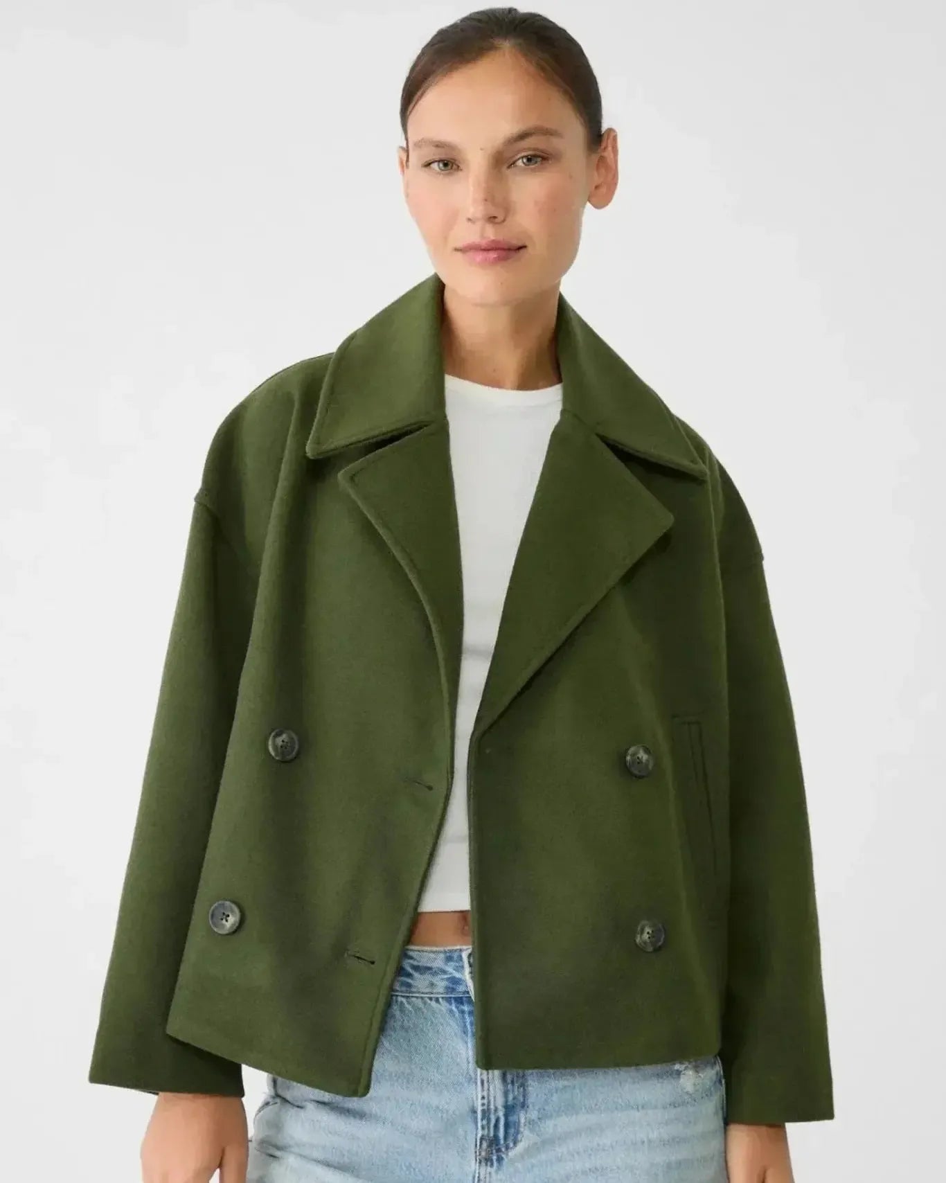 Alberte | Manteau à Double Poitrine