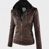 Alberte™ | Veste en Cuir