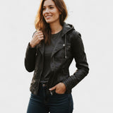 Alberte™ | Veste en Cuir