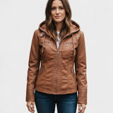 Alberte™ | Veste en Cuir