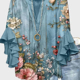 Alberte | Blouse Bleu Clair