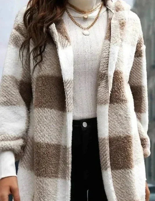 Alberte | Sweatshirt à Carreaux