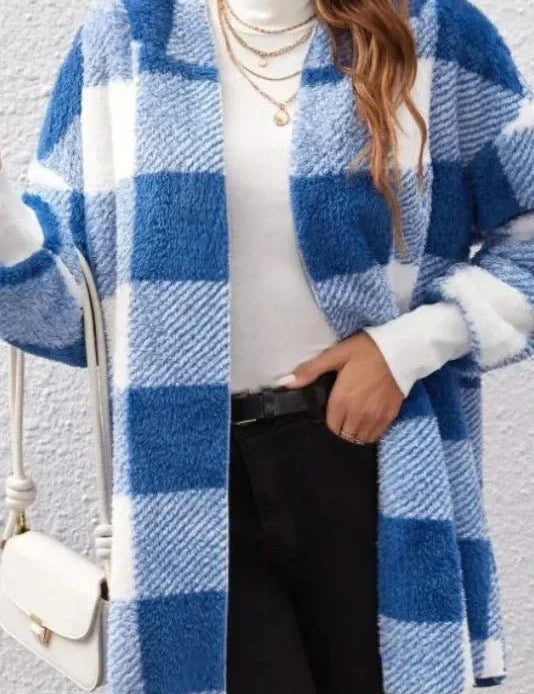Alberte | Sweatshirt à Carreaux