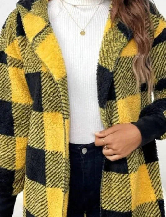 Alberte | Sweatshirt à Carreaux