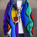 Samira – Cardigan Luxueux Inspiré par l'Art