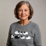Ninon | Pull en laine vintage
