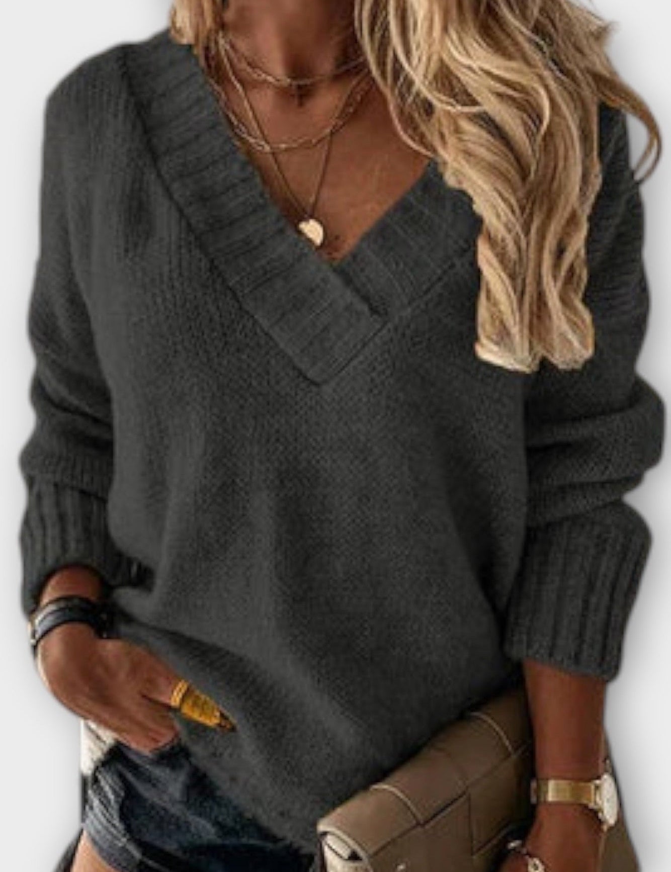 Anette | Pull Col V