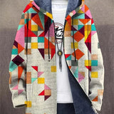 Hania - Cardigan de Luxe Inspiré par l'Art