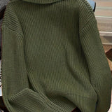 Astrid | Cardigan Vert Olive