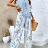 Amélia | Ensemble Bleu d'Été Femme