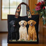 Sac Artisanale - Trois Labradors Amis