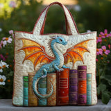 Sac Artisanal - Dragon Émeraude Gardien