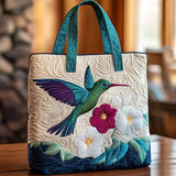Sac Artisanal - Colibri et Fleur Blanche
