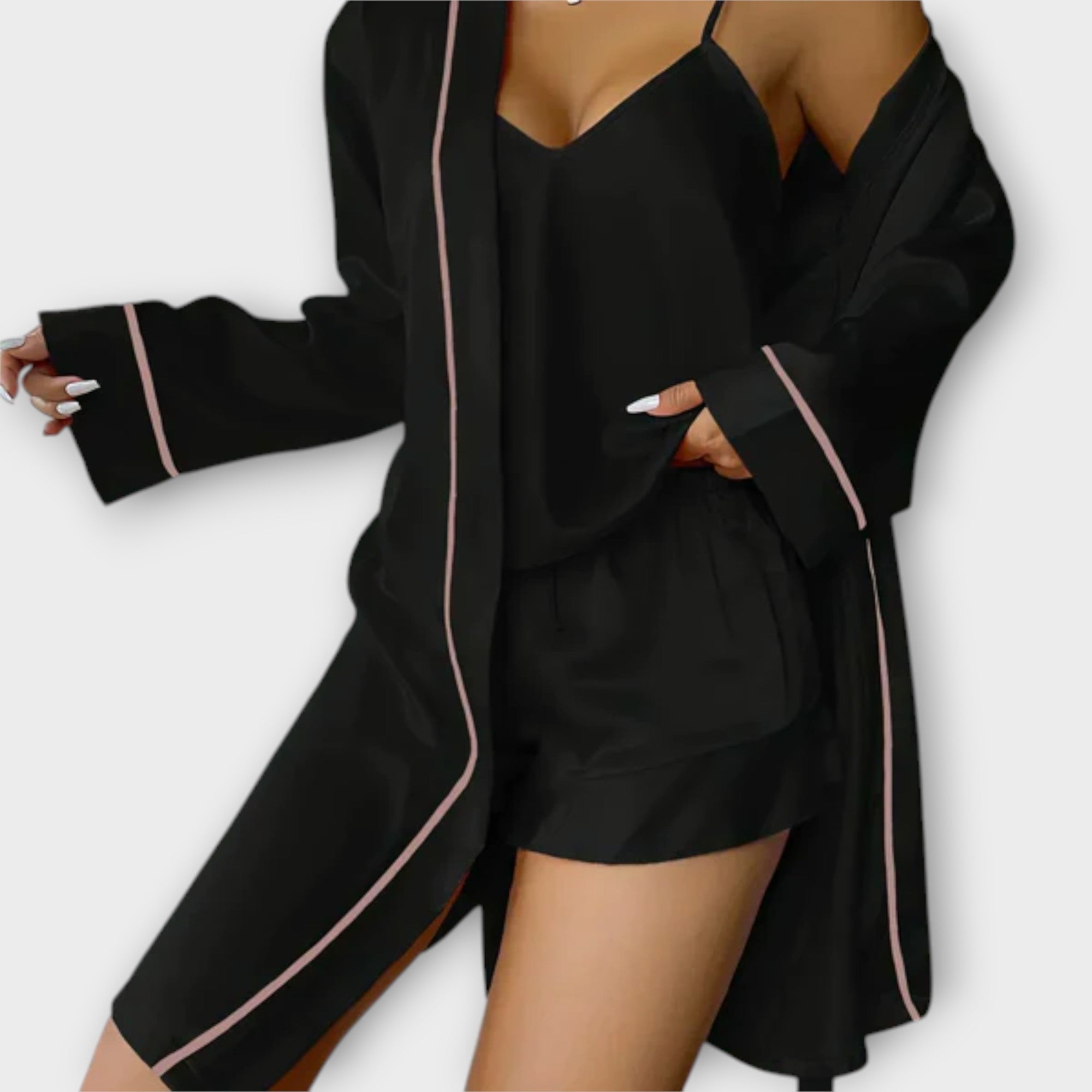 Félicité – ensemble de pyjama confortable de 3 pièces