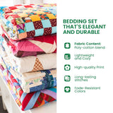Rooster Club 3-Piece Quilted Bedding Set NCU0TH881