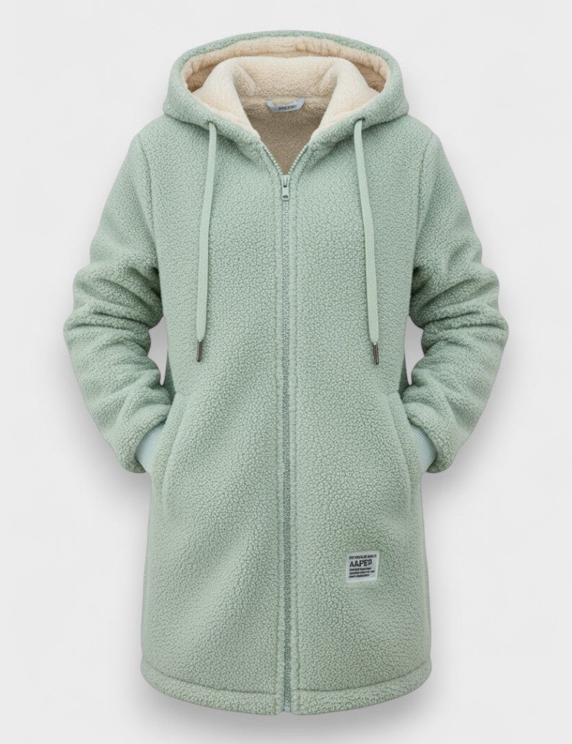 Birgitta™ | Manteau en polaire élégant au design nordique