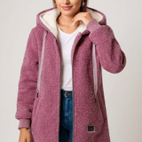 Birgitta™ | Manteau en polaire élégant au design nordique