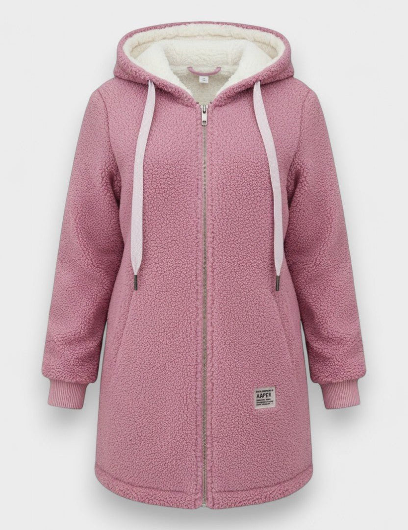 Birgitta™ | Manteau en polaire élégant au design nordique