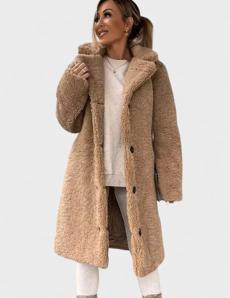 Birgitte™ | Élégante veste teddy au design luxueux