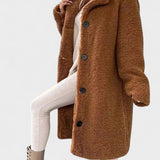 Birgitte™ | Élégante veste teddy au design luxueux