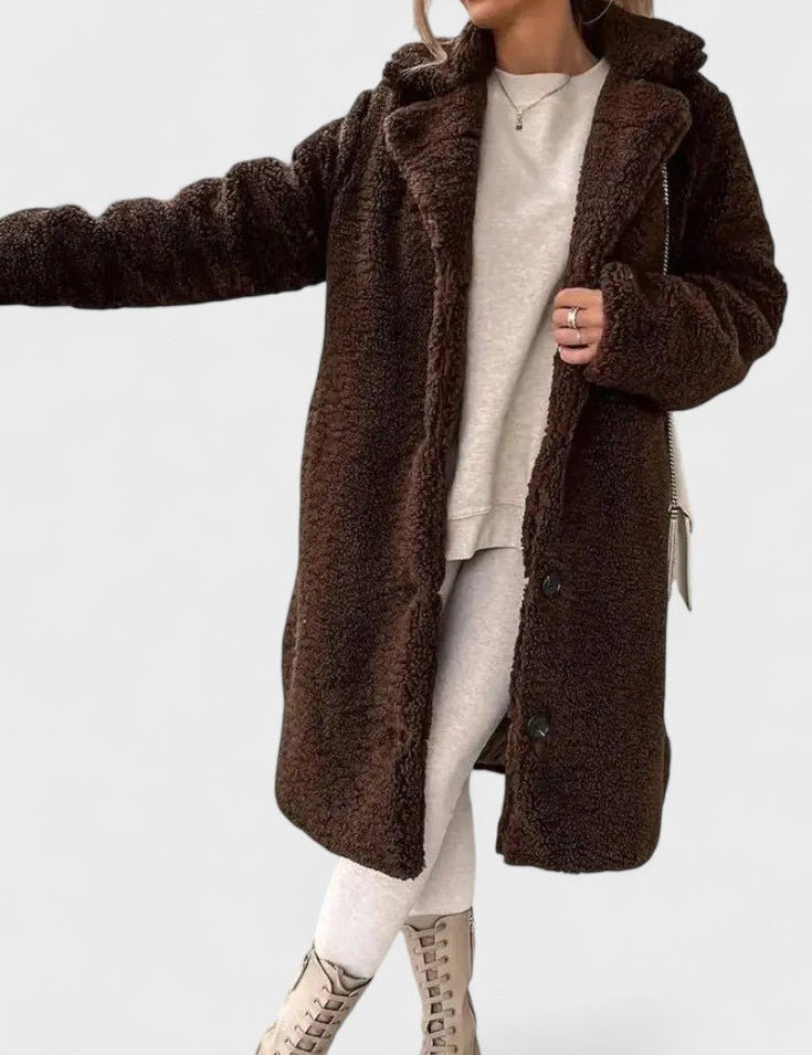 Birgitte™ | Élégante veste teddy au design luxueux