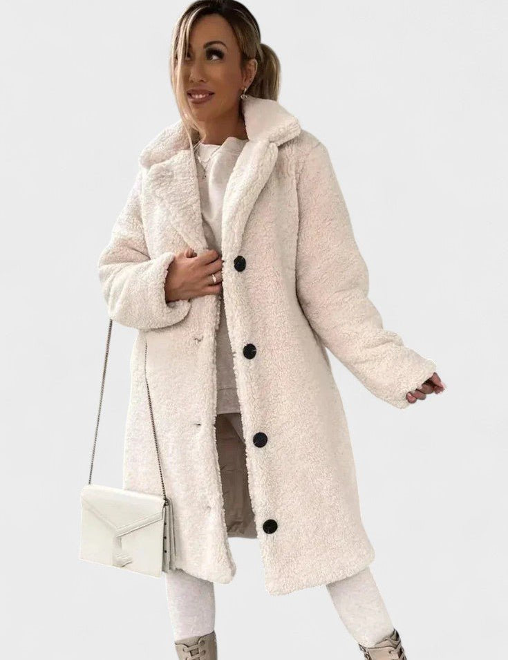Birgitte™ | Élégante veste teddy au design luxueux