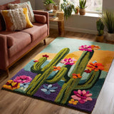 Blooming Cactus Area Rug NCU0NT10107